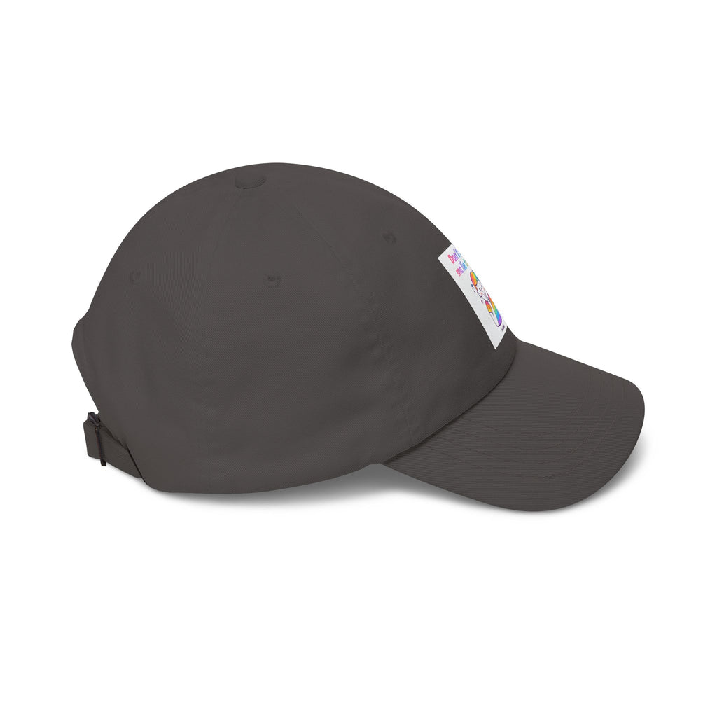 "Don't Make Me Lie to You" Rainbow Cartoon Kid Baseball Cap