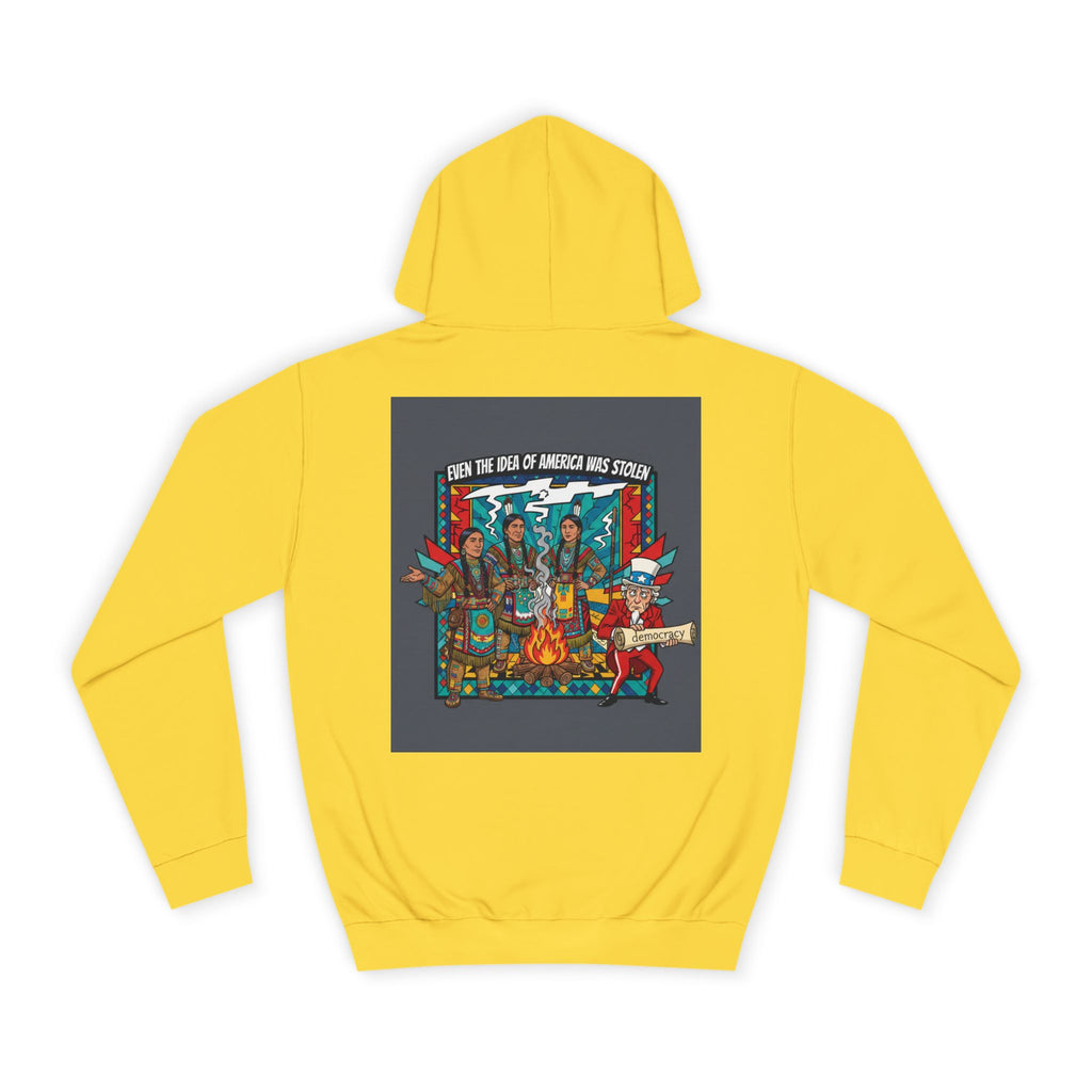 Merica Democracy Unisex College Hoodie