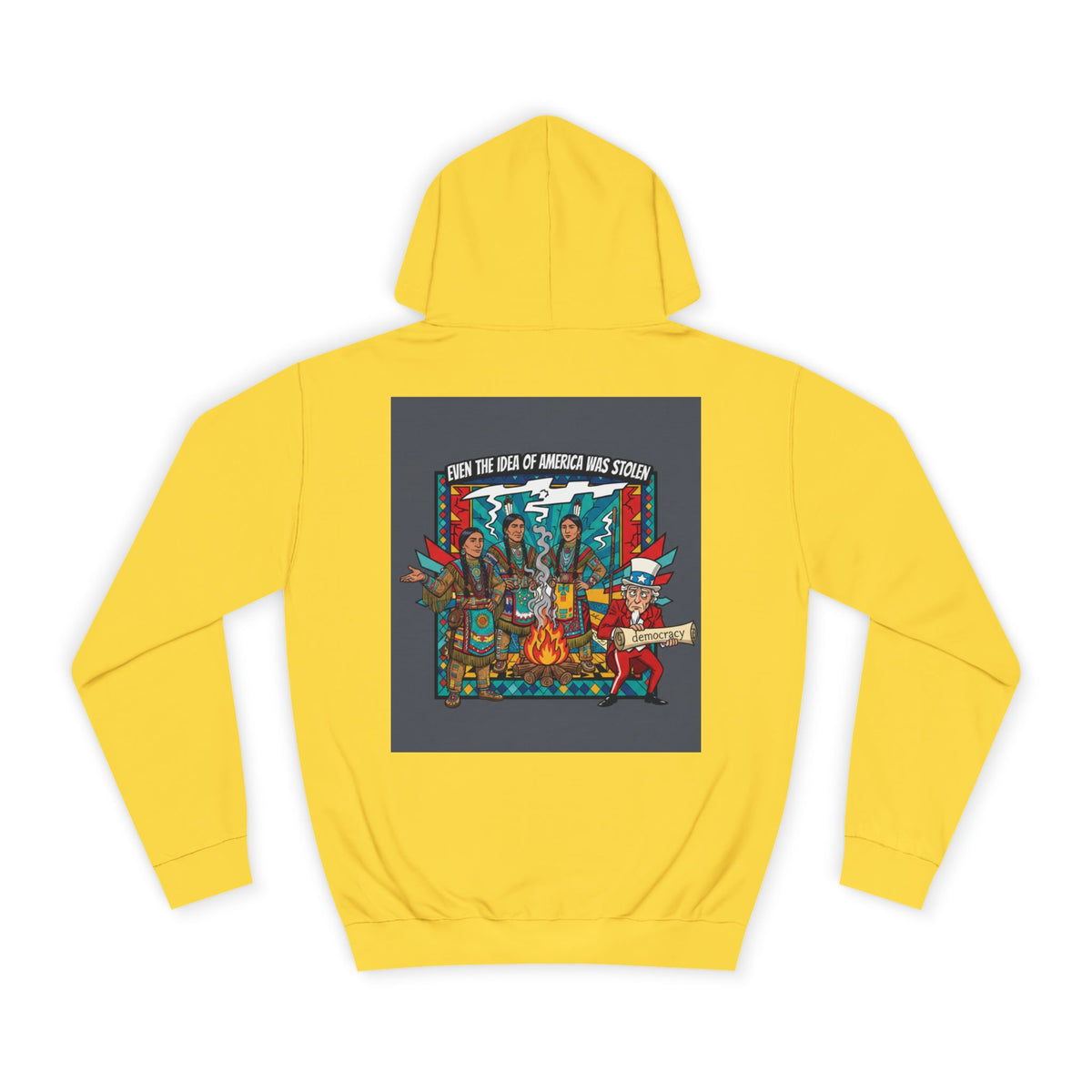 Merica Democracy Unisex College Hoodie