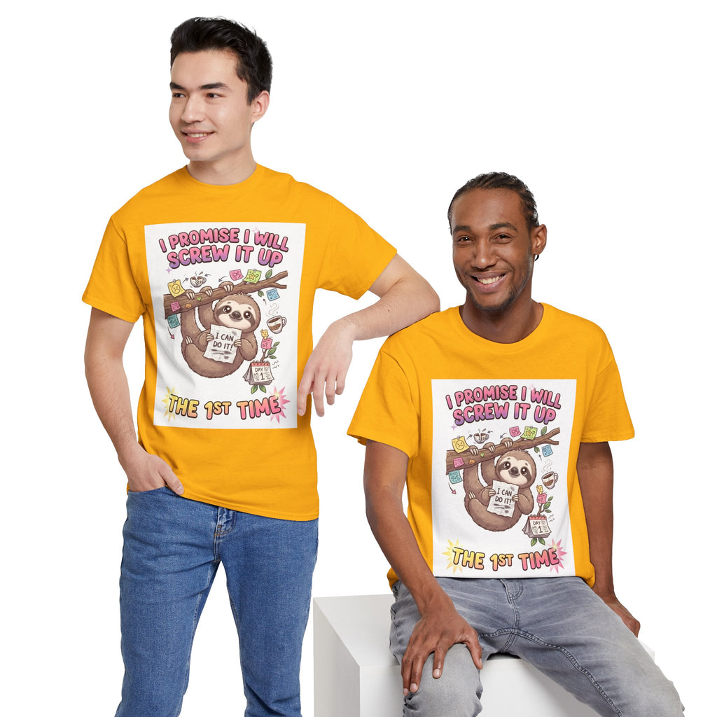 Screw up Unisex Heavy Cotton Tee