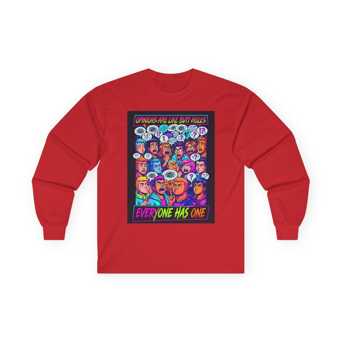 Opinions - Unisex Ultra Cotton Long Sleeve Tee