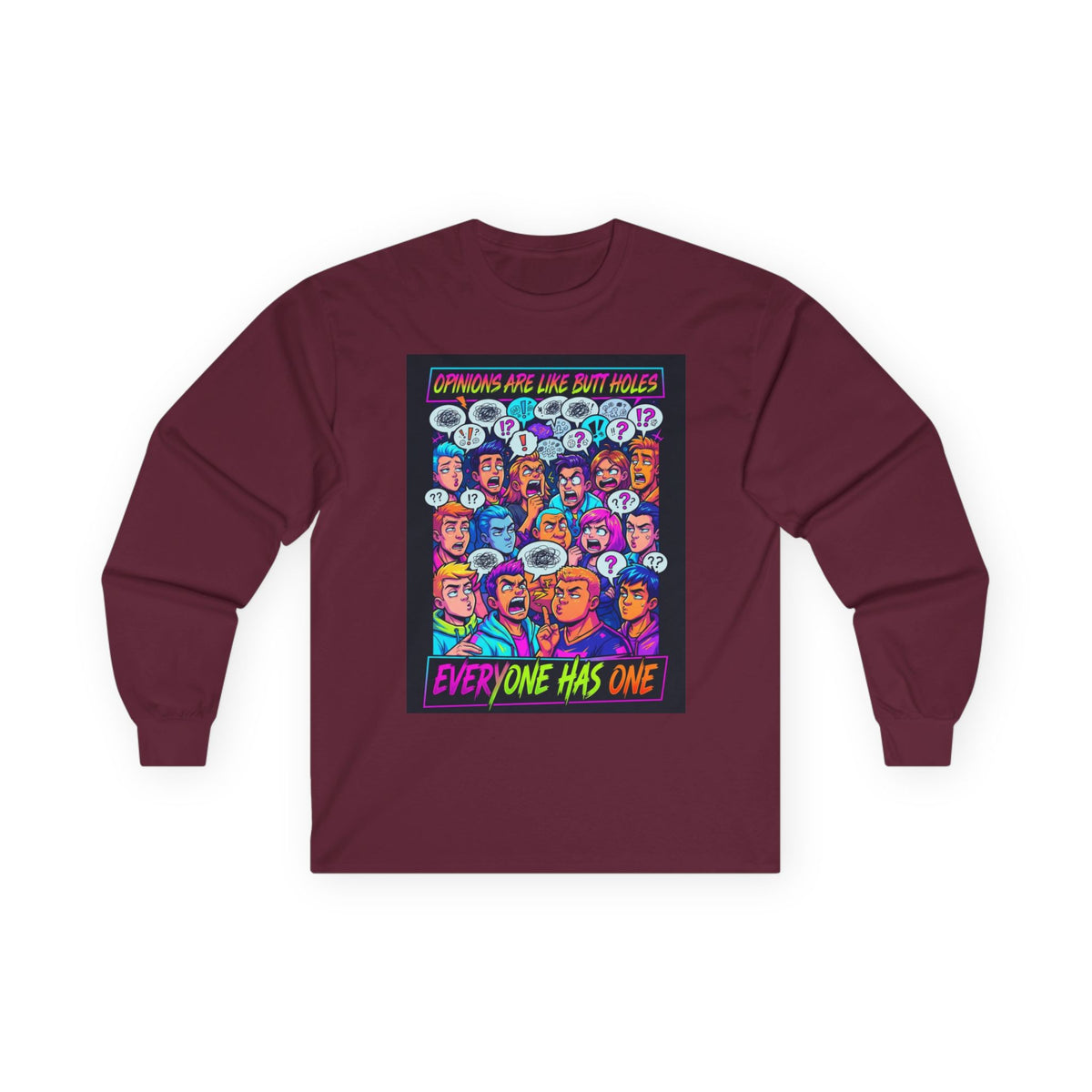 Opinions - Unisex Ultra Cotton Long Sleeve Tee