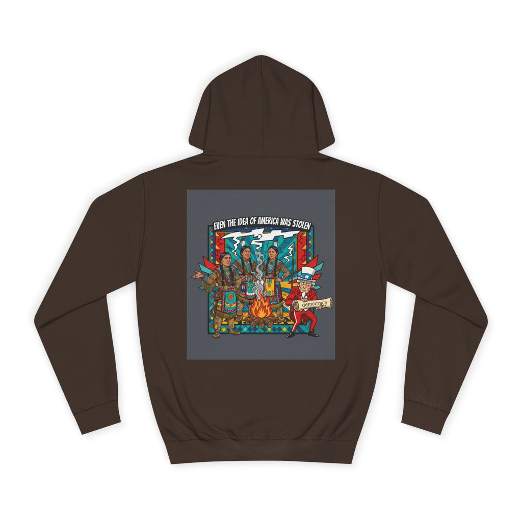 Merica Democracy Unisex College Hoodie