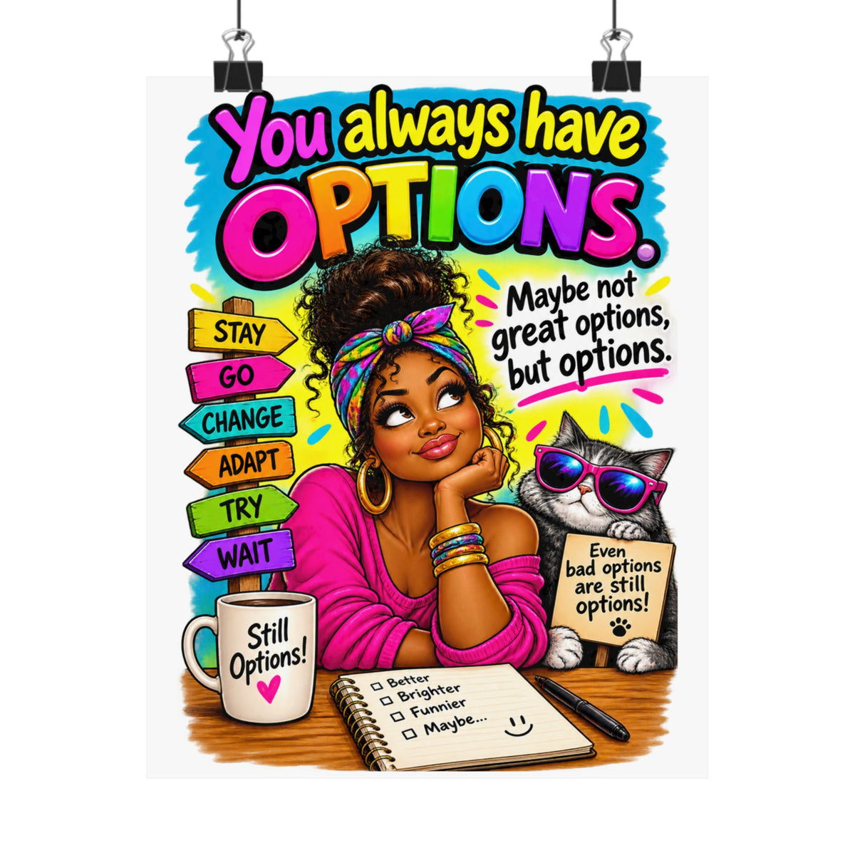 Matte Vertical Posters