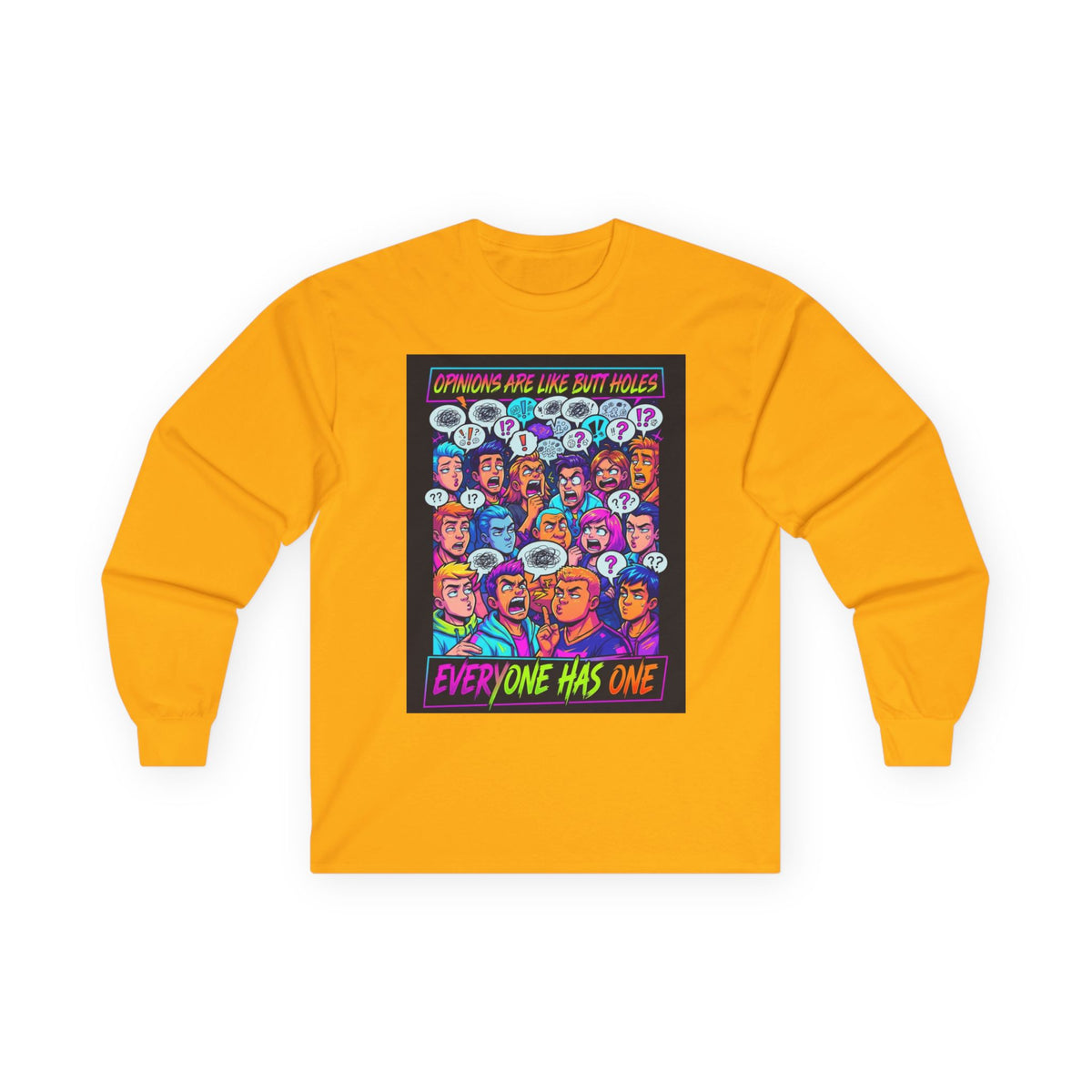 Opinions - Unisex Ultra Cotton Long Sleeve Tee