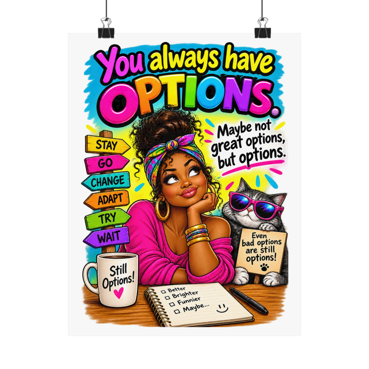 Matte Vertical Posters
