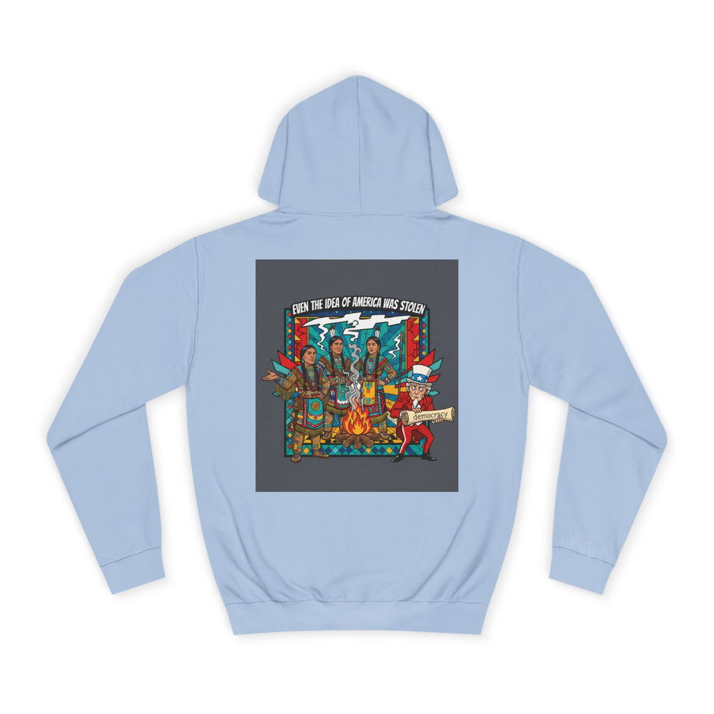 Merica Democracy Unisex College Hoodie