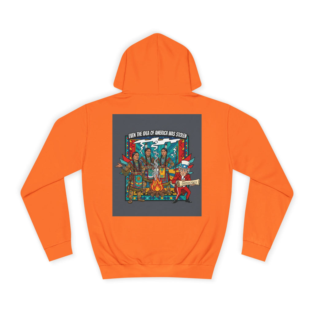 Merica Democracy Unisex College Hoodie