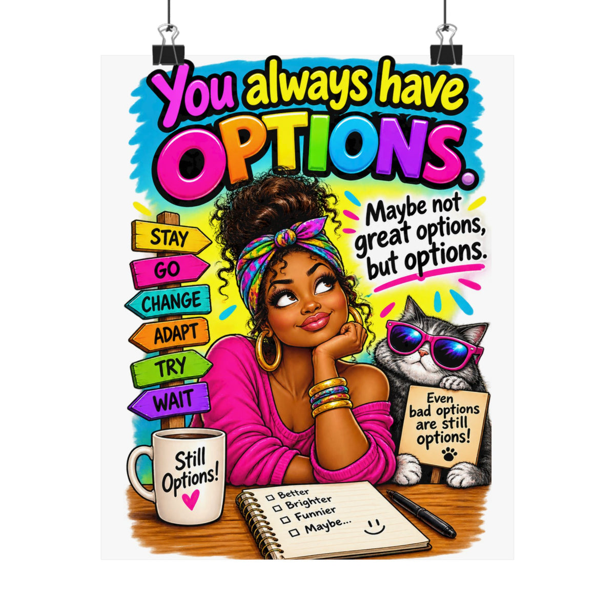 Matte Vertical Posters