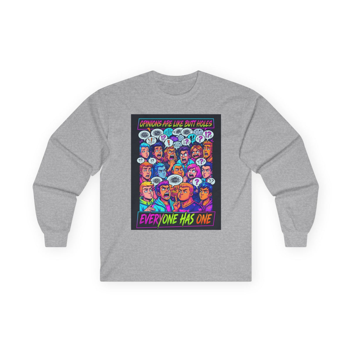 Opinions - Unisex Ultra Cotton Long Sleeve Tee