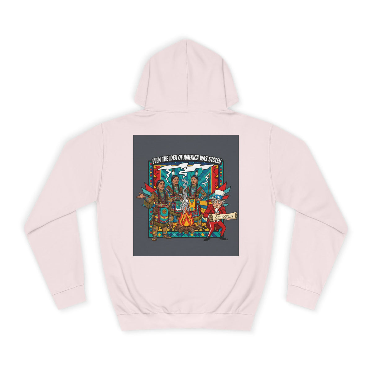 Merica Democracy Unisex College Hoodie