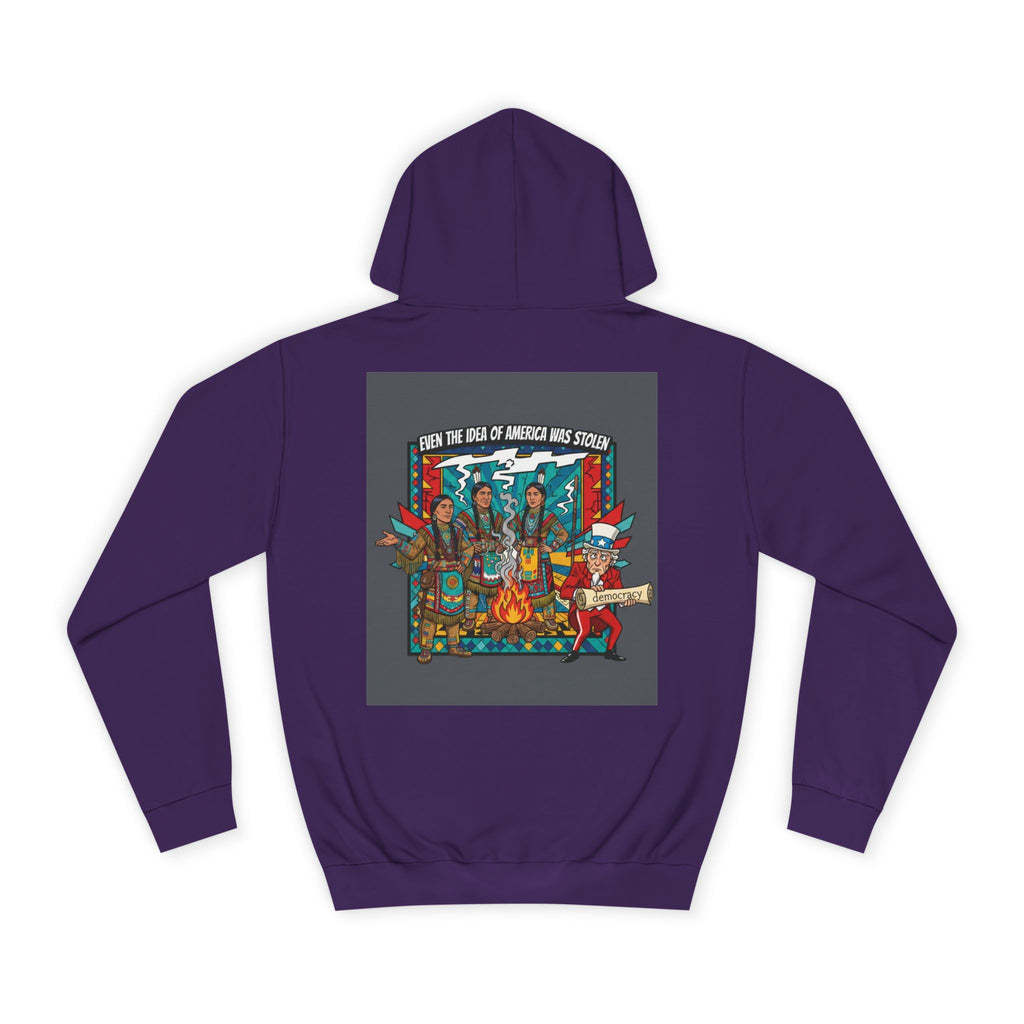Merica Democracy Unisex College Hoodie