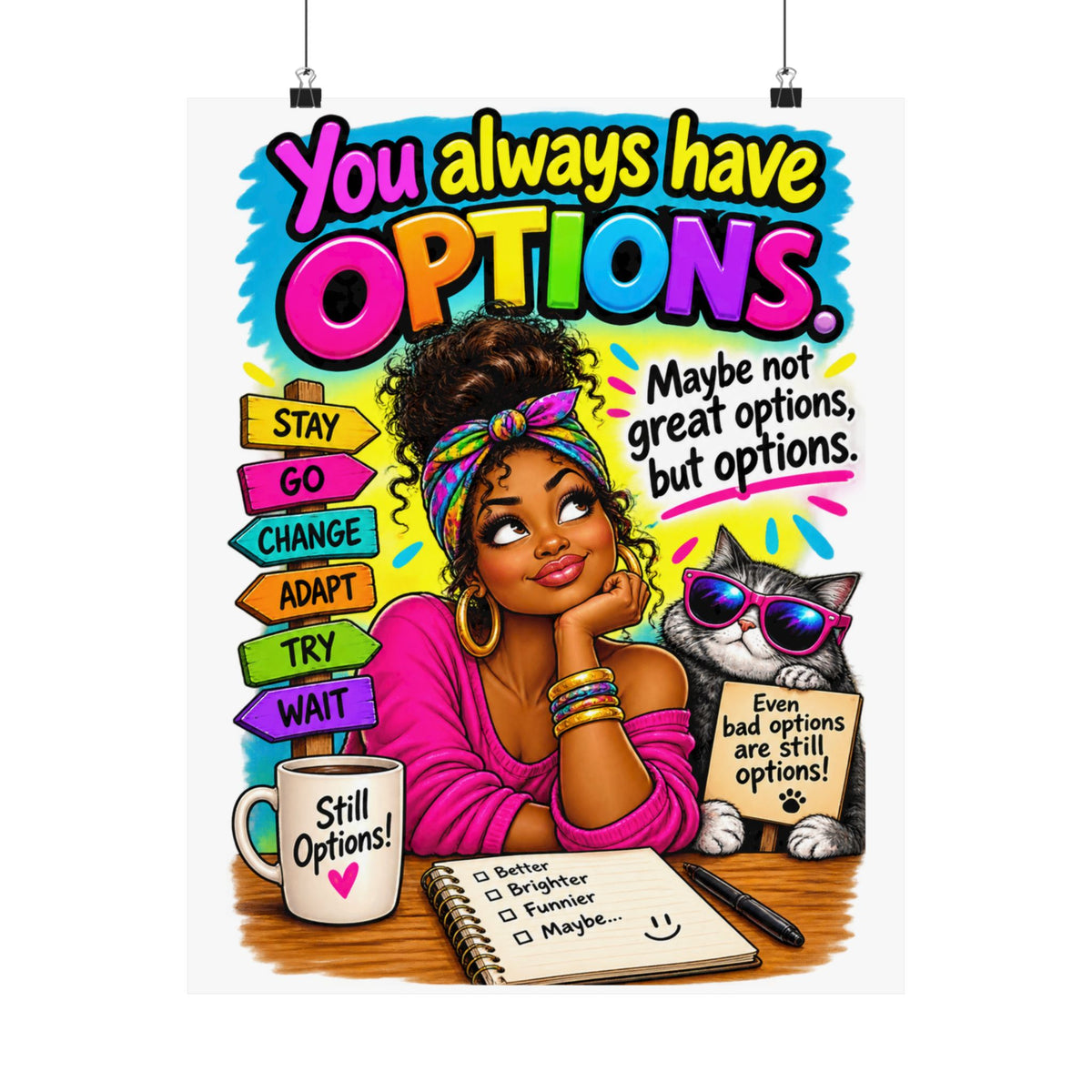 Matte Vertical Posters