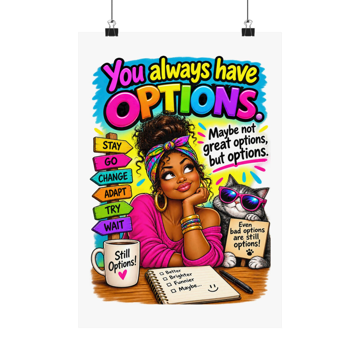 Matte Vertical Posters