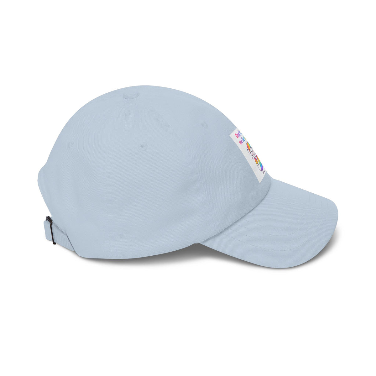 "Don't Make Me Lie to You" Rainbow Cartoon Kid Baseball Cap