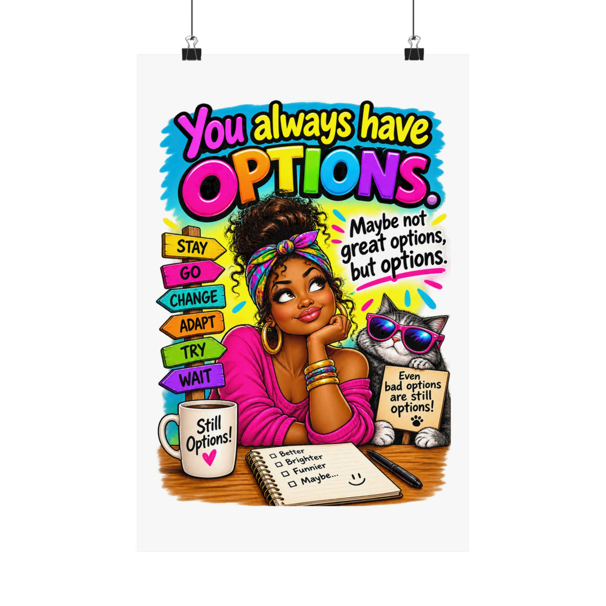 Matte Vertical Posters