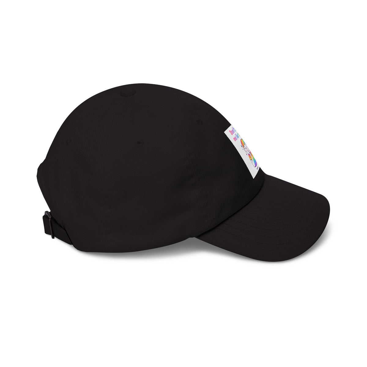 "Don't Make Me Lie to You" Rainbow Cartoon Kid Baseball Cap