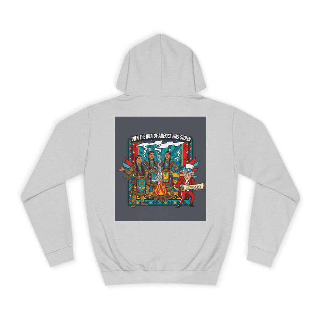 Merica Democracy Unisex College Hoodie