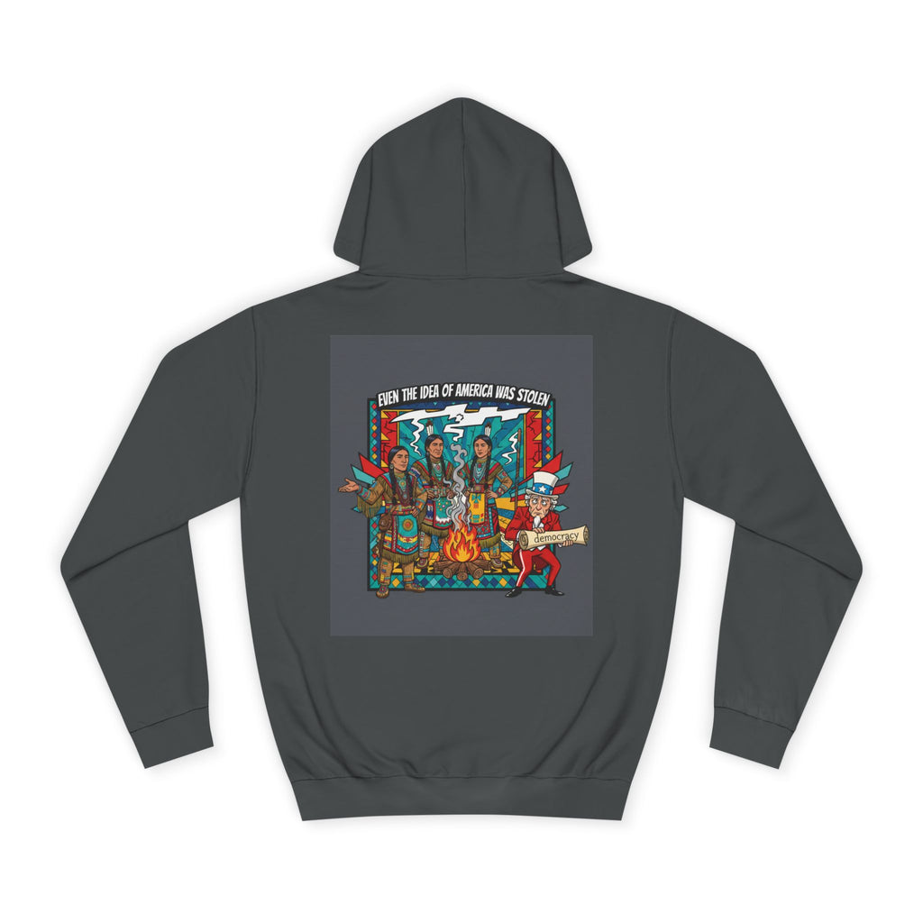 Merica Democracy Unisex College Hoodie