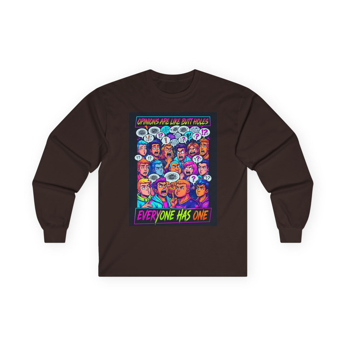 Opinions - Unisex Ultra Cotton Long Sleeve Tee