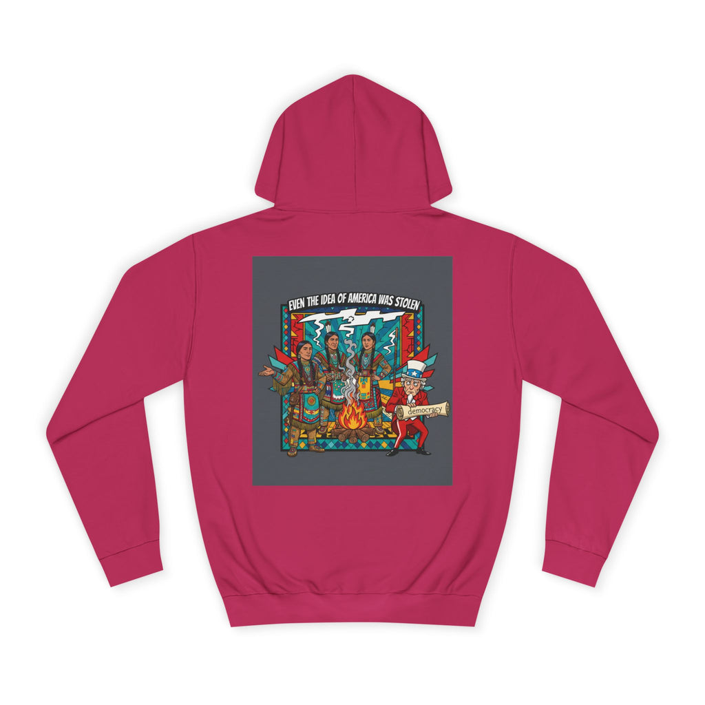 Merica Democracy Unisex College Hoodie