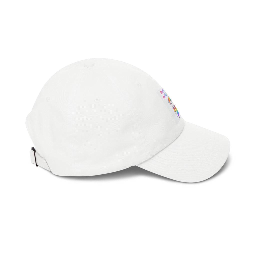 "Don't Make Me Lie to You" Rainbow Cartoon Kid Baseball Cap