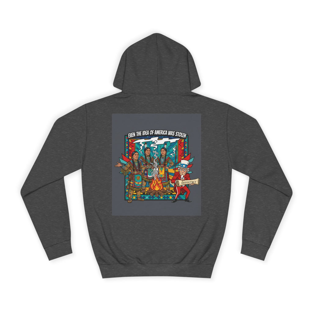 Merica Democracy Unisex College Hoodie