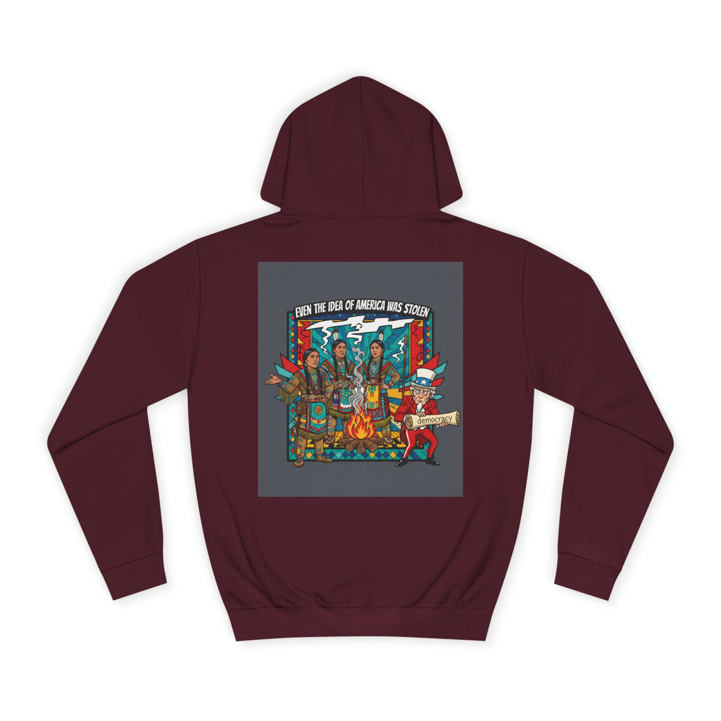 Merica Democracy Unisex College Hoodie