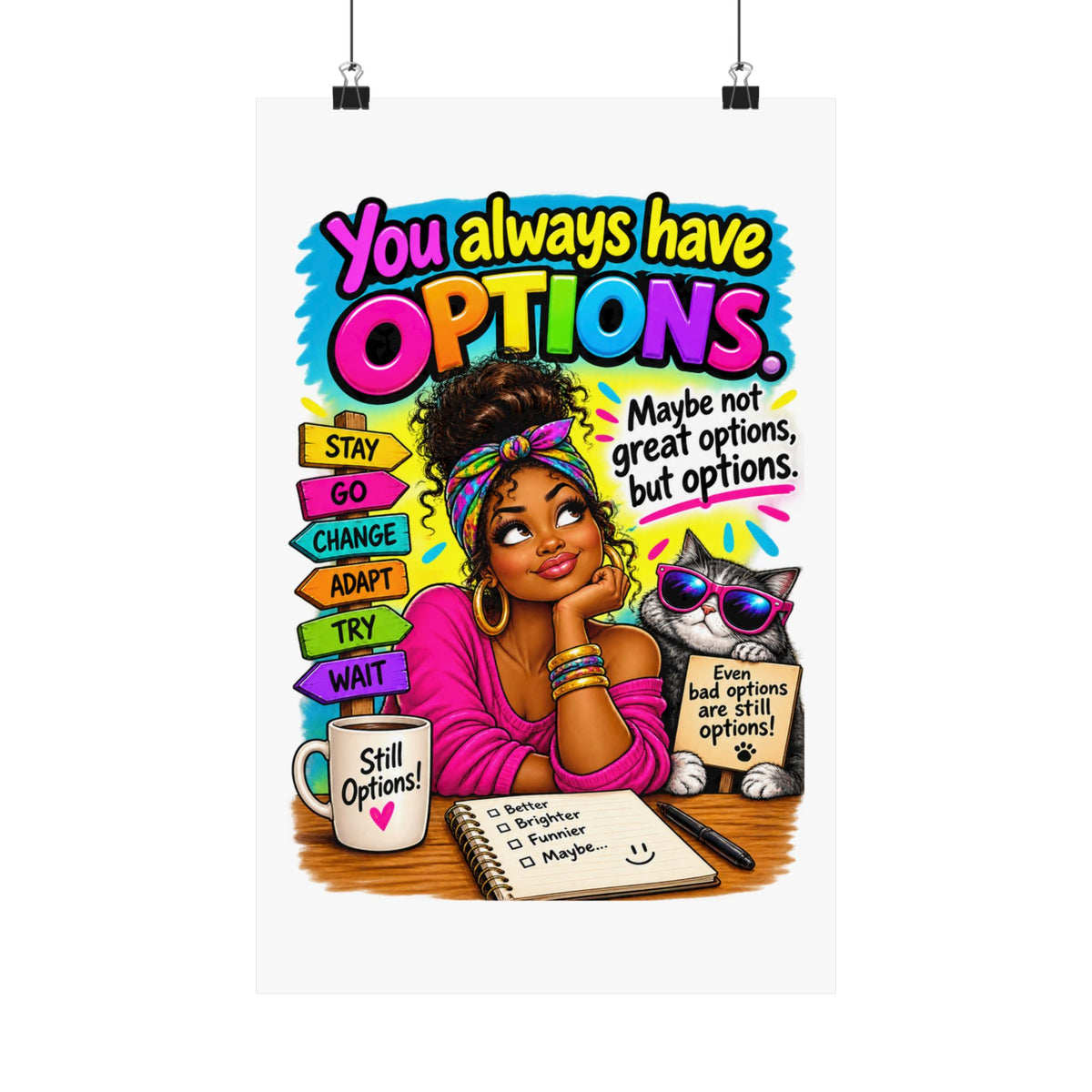 Matte Vertical Posters