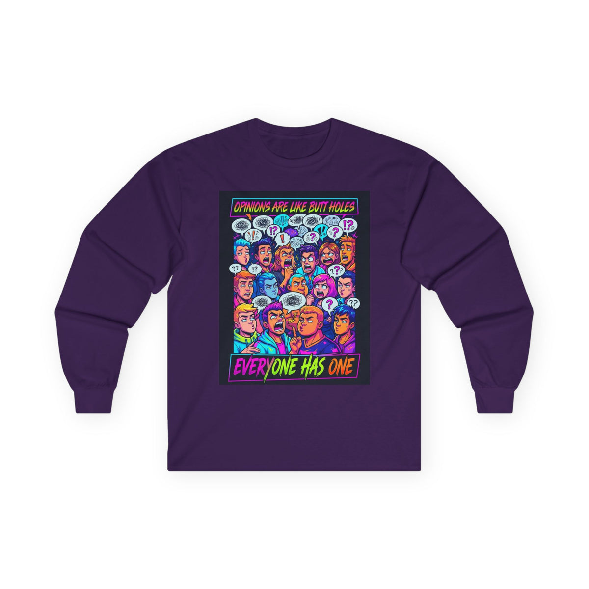 Opinions - Unisex Ultra Cotton Long Sleeve Tee