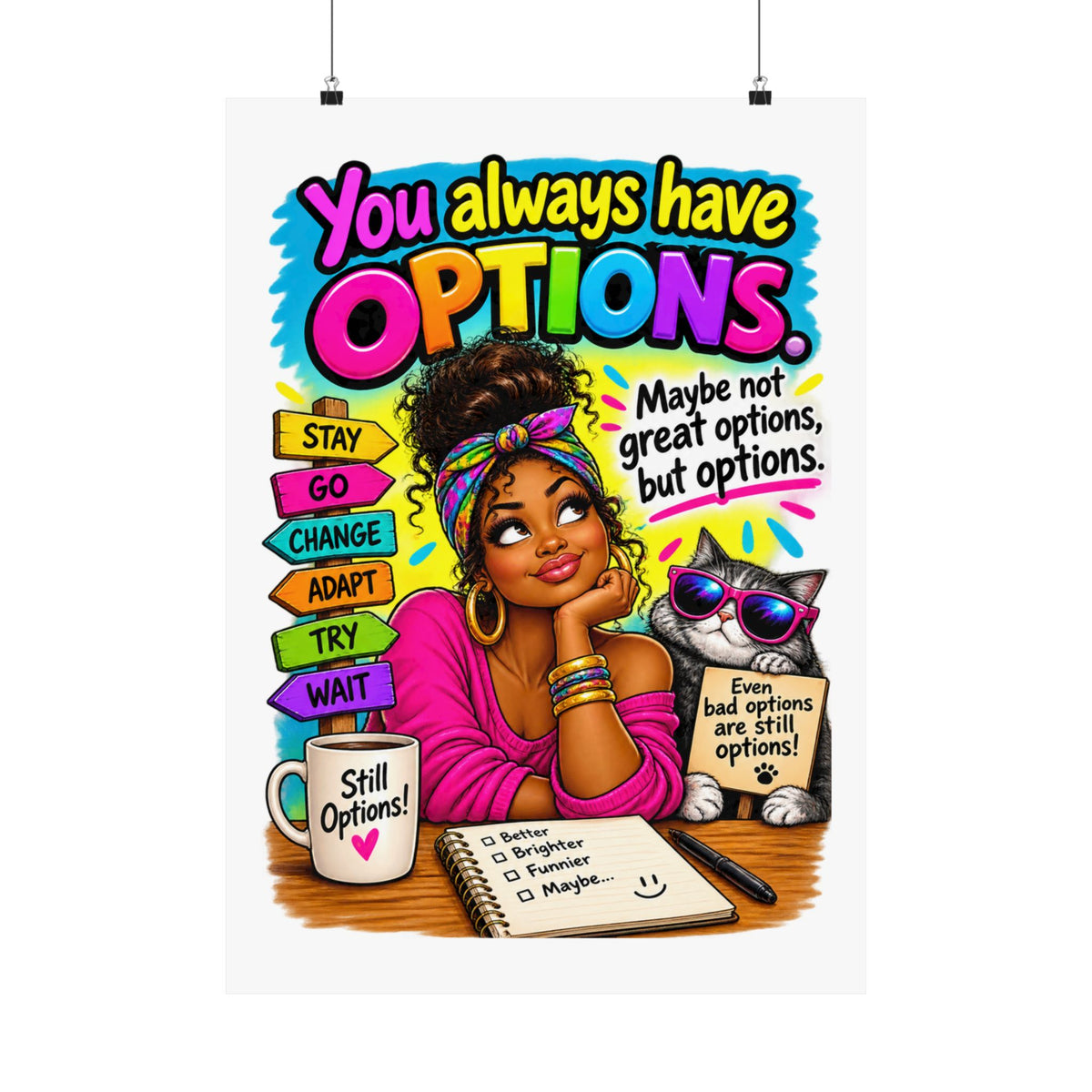 Matte Vertical Posters