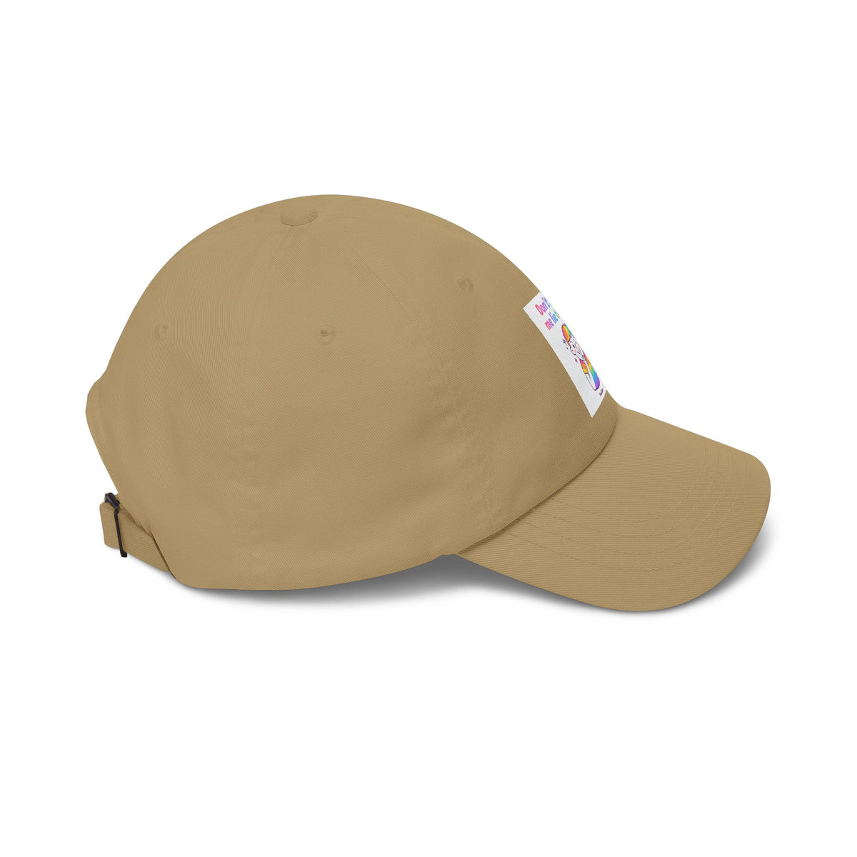 "Don't Make Me Lie to You" Rainbow Cartoon Kid Baseball Cap
