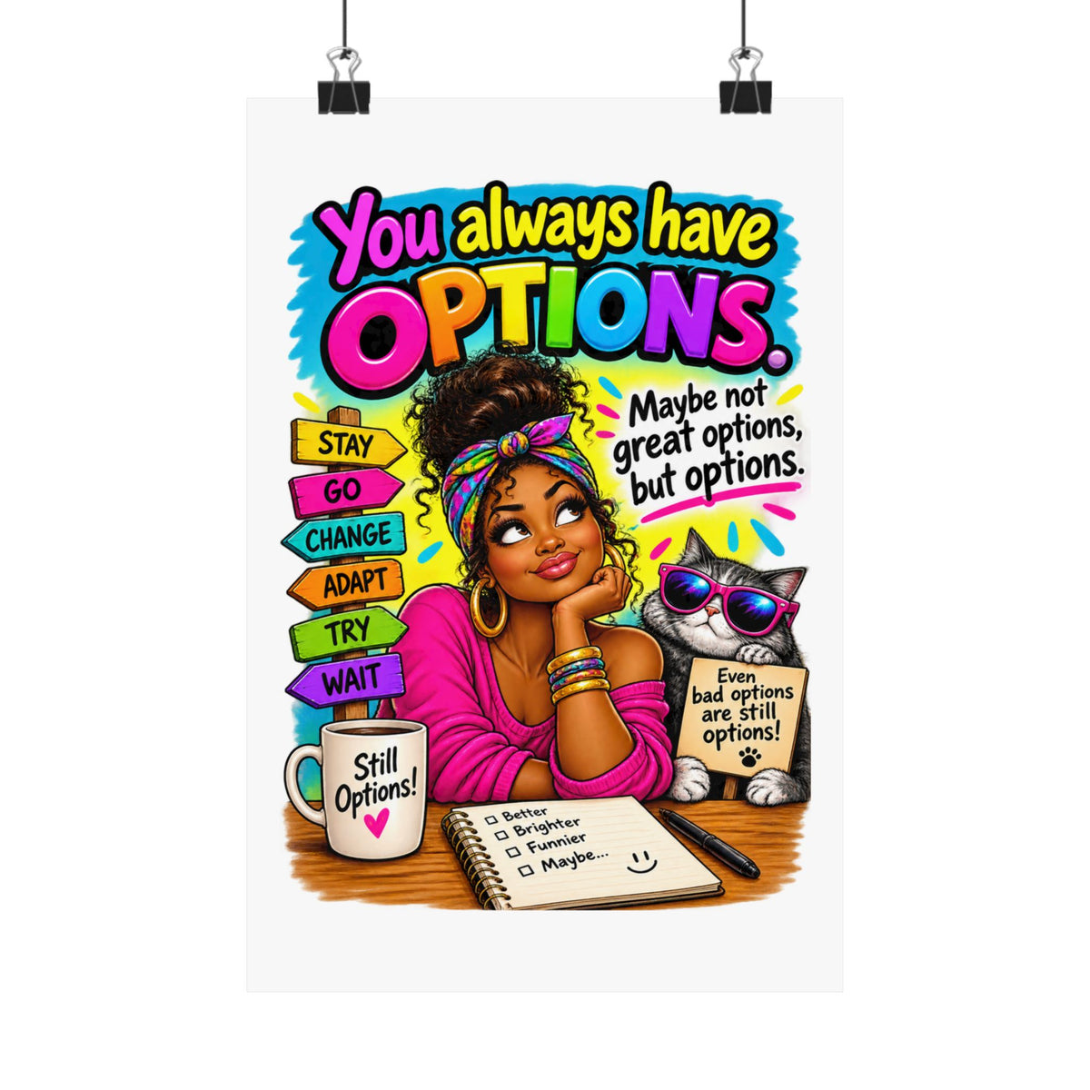 Matte Vertical Posters