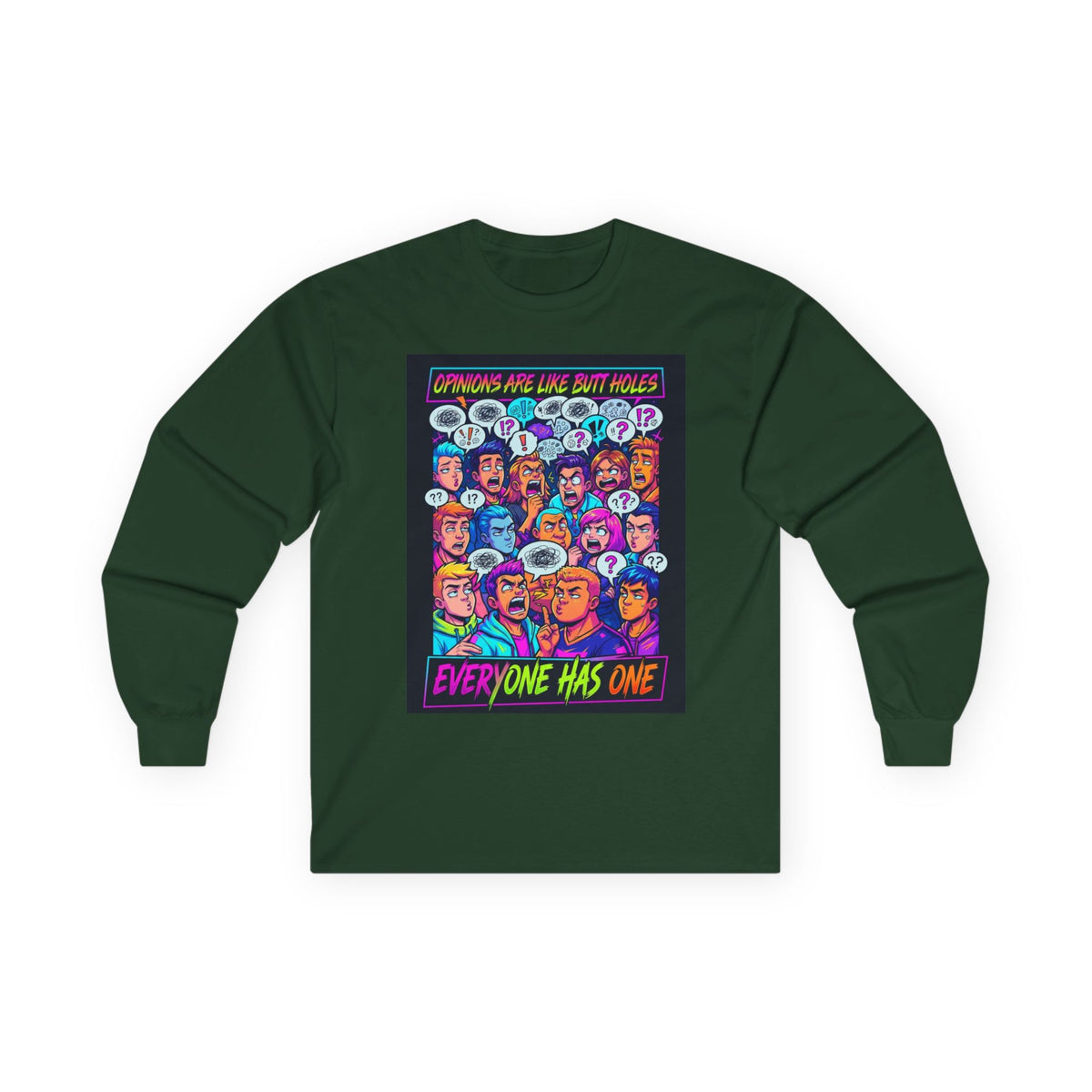 Opinions - Unisex Ultra Cotton Long Sleeve Tee
