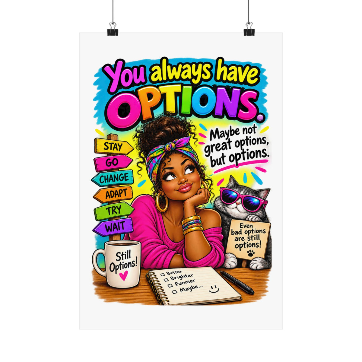 Matte Vertical Posters