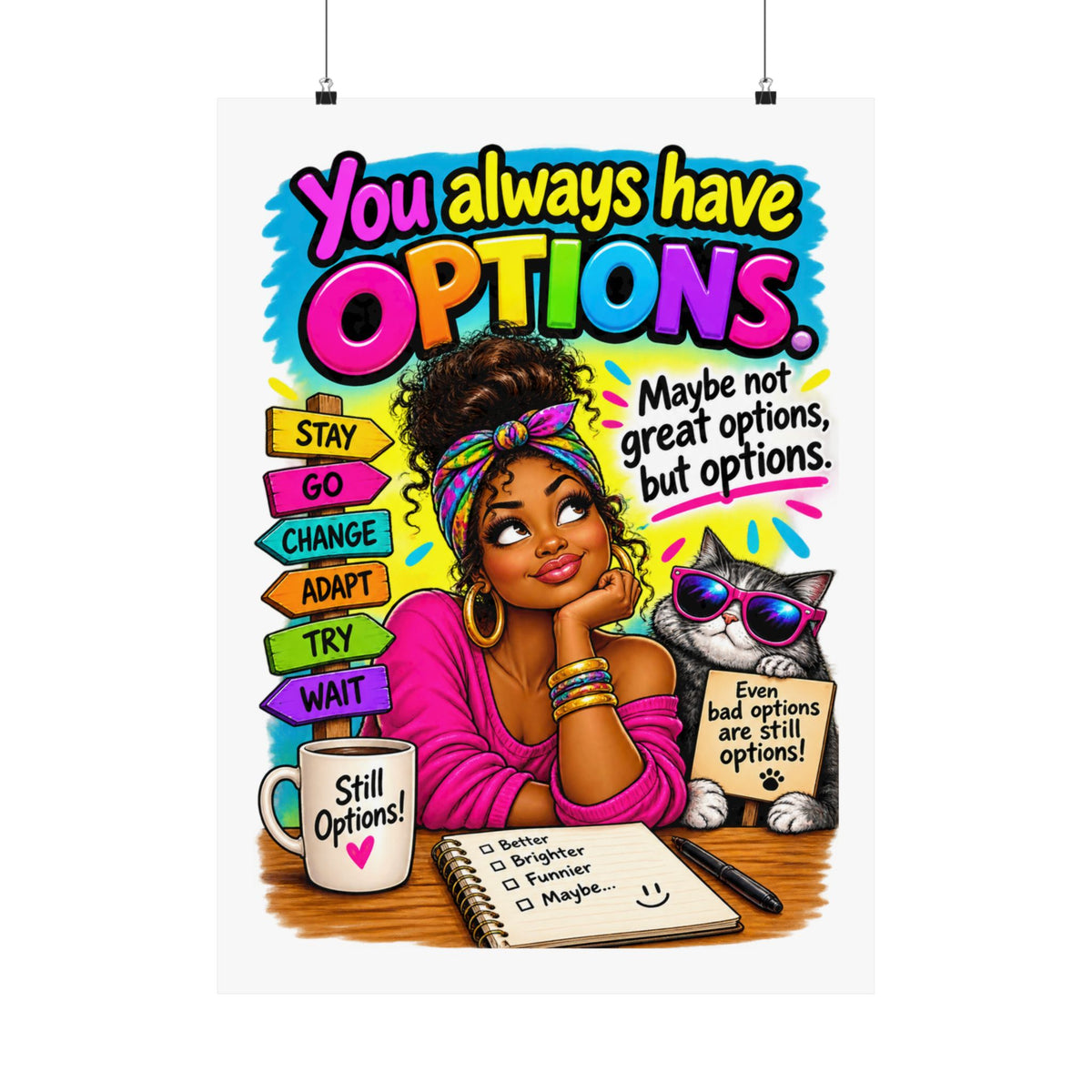 Matte Vertical Posters