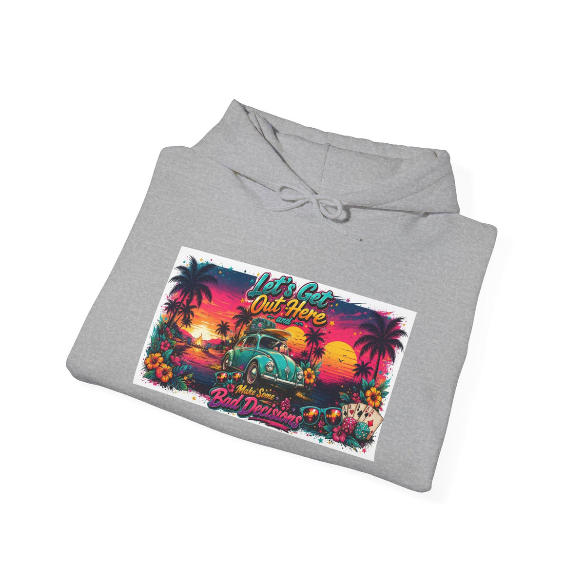 Bad Decisions Unisex Heavy Blend™ Hooded Sweatshirt