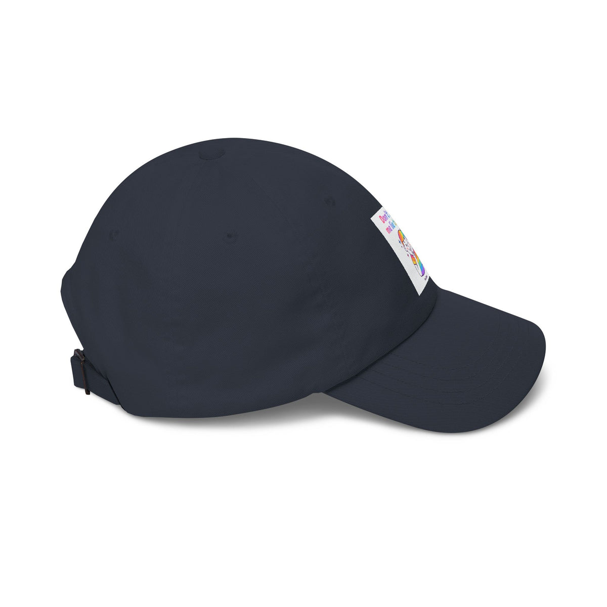 "Don't Make Me Lie to You" Rainbow Cartoon Kid Baseball Cap