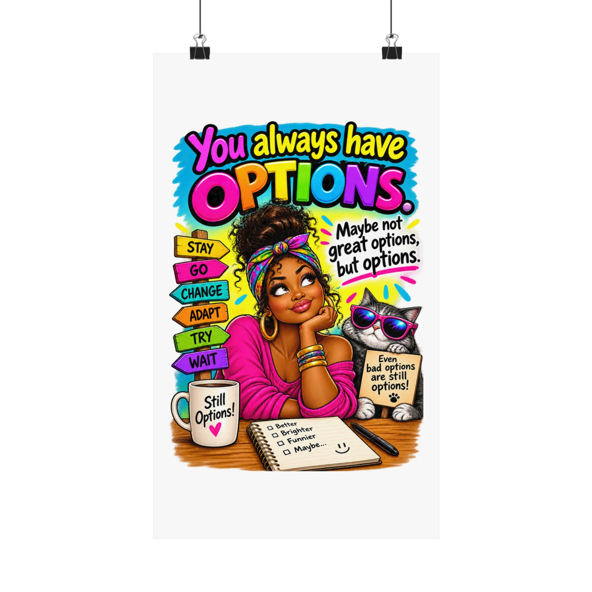 Matte Vertical Posters